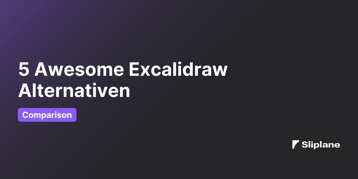 5 Awesome Excalidraw Alternativen