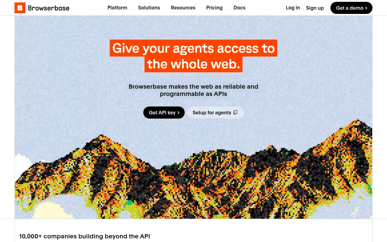 Browserbase Landing Page